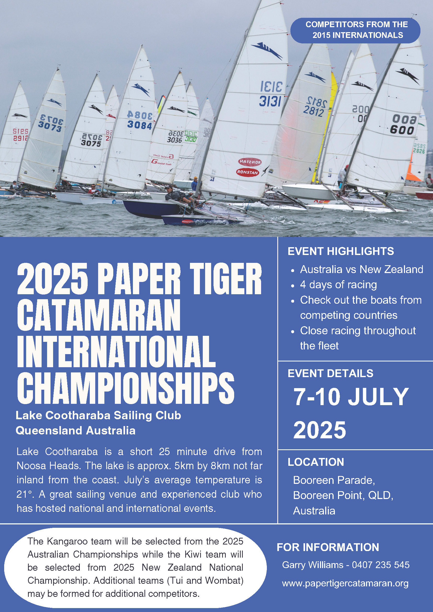 2025 Paper Tiger Catamaran International Championships